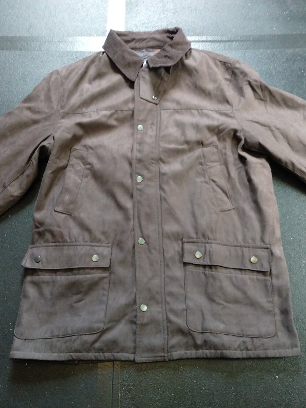 CQR Faux Suede Jacket